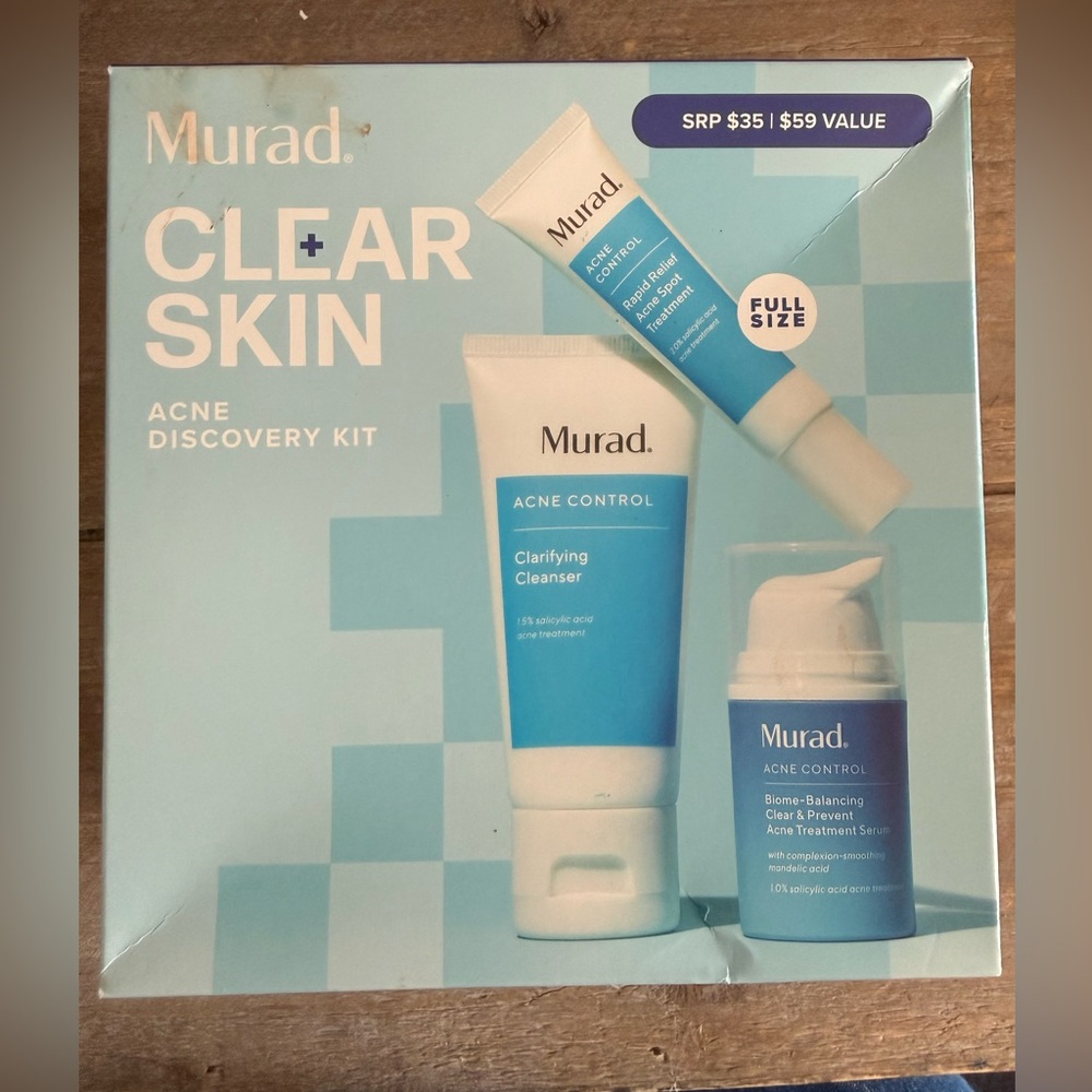Murad Clear Skin Acne Discovery Kit - Blue - Picture 2 of 5
